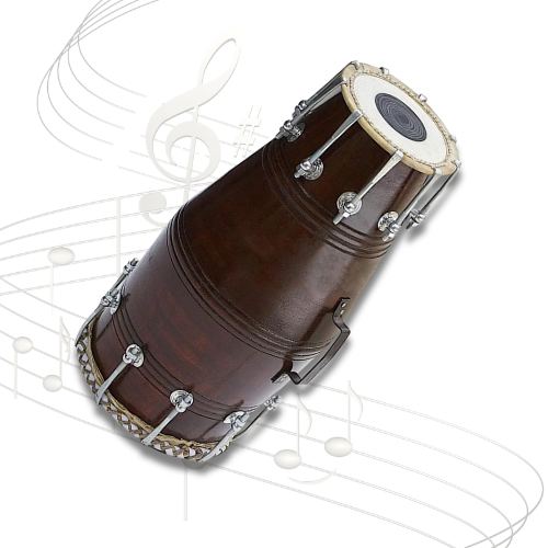 Wooden Naal Dholak